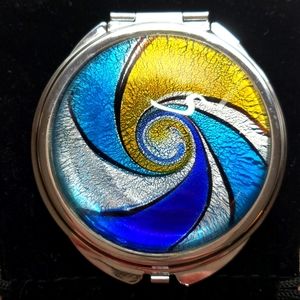 Murano Glass compact mirror